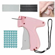 Detailed information about the product Stitchy Gun for Clothing,Stitchy Quick Clothing Fixer,Mini Quick Repair Garment Sewing Machine,Handheld Sewing Machine Instant Button Garment Connector (Pink-1PC,50 Bear Buckles and 660 Plastic Needles)