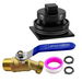 Stock Tank Drain Plug Kit Include 1-1/4 inch x 3/4 inch Pipe Reducer Hex Bushing and 3/4 inch x 3/4 inch Brass Faucet Fit for rubbermaid Stock Tanks. Available at Crazy Sales for $24.95