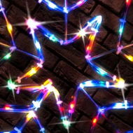 Detailed information about the product Stockholm Christmas Lights 170 LEDs 0.7M Solar 3D Star Fairy Outdoor Garden