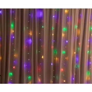 Detailed information about the product Stockholm Christmas Lights LED Curtain Lights 600 LEDs Flash Multi 600x300cm 6m 8 Functions incl 7 Flash Modes and Steady Glow