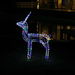 Stockholm Christmas Lights STANDING REINDEER Motif Lights 220 Multi Colour LEDs. Available at Crazy Sales for $109.95