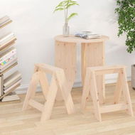 Detailed information about the product Stools 2 Pcs 40x40x45 Cm Solid Wood Pine