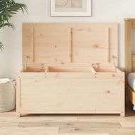 Detailed information about the product Storage Box 110x50x45.5 cm Solid Wood Pine