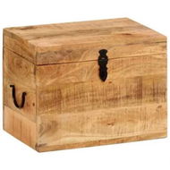 Detailed information about the product Storage Box 39x28x31 cm Solid Wood Mango