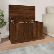 Detailed information about the product Storage Box Brown Oak 70x40x38 cm Engineered Wood