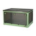 Storage Box Plastic Stackable Container L Green Large. Available at Crazy Sales for $59.95