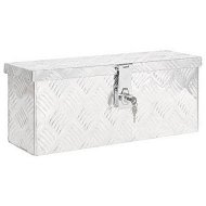 Detailed information about the product Storage Box Silver 50x15x20.5 Cm Aluminum.