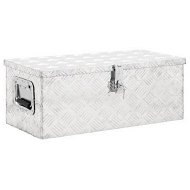 Detailed information about the product Storage Box Silver 70x31x27 Cm Aluminium