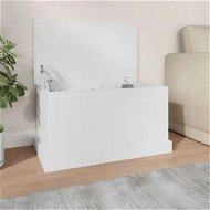 Detailed information about the product Storage Box White 70x40x38 cm Engineered Wood
