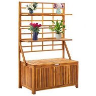 Detailed information about the product Storage Box With Trellis 99x55x160 Cm Solid Acacia Wood