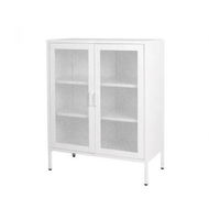 Detailed information about the product Storage Cabinet Steel Kitchen White