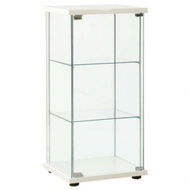 Detailed information about the product Storage Cabinet Tempered Glass White