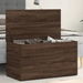 Storage Chest Brown Oak 84x42x46 cm Engineered Wood. Available at Crazy Sales for $129.95