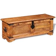 Detailed information about the product Storage Chest Rough Mango Wood
