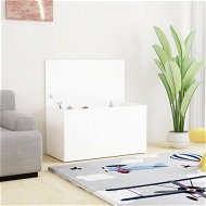 Detailed information about the product Storage Chest White 84x42x46 Cm Engineered Wood