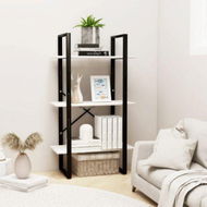 Detailed information about the product Storage Shelf White 60x30x105 Cm Solid Pine Wood