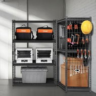 Detailed information about the product Storage Shelves 4 Tier Adjustable Heavy Duty Garage Shelving Unit 1089 kg