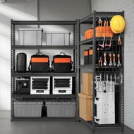 Detailed information about the product Storage Shelves 5 Tier Adjustable Heavy Duty Garage Shelving Unit 1134 kg