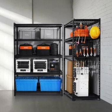 Storage Shelves 5 Tier Adjustable Heavy Duty Garage Shelving Unit 1361 kg