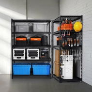 Detailed information about the product Storage Shelves 5 Tier Adjustable Heavy Duty Garage Shelving Unit 1361 kg