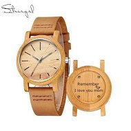 Detailed information about the product Striegel Design Your Own Engraved Wooden Watch