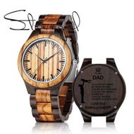 Detailed information about the product Striegel Design Your Own Engraved Wooden Watch