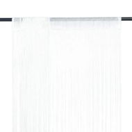 Detailed information about the product String Curtains 2 pcs 140x250 cm White