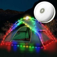 Detailed information about the product String Lights for Camping,Waterproof Indoor String Lights with Magnetic Suction,2000mah Battery Operated Rechargeable String Camping Light,Wedding Party Light