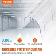 Detailed information about the product Strip Curtain Ribbed PVC Door Curtain 1524 x 20 cm Cooler Freezer Plastic