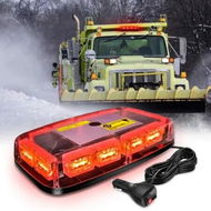 Detailed information about the product Strobe Lights Roof Top 12Inch/30cm 48LED Hazard Emergency Warning Flashing Magnetic 12V 24V Cars Trucks Tractors Snow Plows Construction Vehicles Safety Beacon