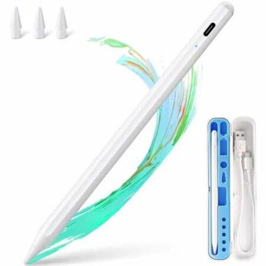 Stylus Pen for iPad Fast Charge for iPad Pencil Pen with Palm Rejection Tilt Sensitivity - Pen for iPad,iPad Pro M4,iPad Mini 6/5,iPad Air