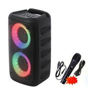 Detailed information about the product Subwoofer Speaker, Home Party Speaker, Portable Outdoor Sports Surround Sound Box, with 1 Microphone