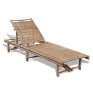 Detailed information about the product Sun Lounger Bamboo