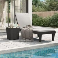 Detailed information about the product Sun Lounger Black 155x58x83 cm Polypropylene