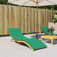 Detailed information about the product Sun Lounger Cushion Green 200x60x3cm Oxford Fabric