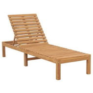 Detailed information about the product Sun Lounger Solid Wood Teak