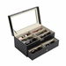 Sunglasses Organizer,Multiple Eyeglasses Eyewear Display Case,Leather Multi Sunglasses Jewelry Collection Holder with Drawer,Sunglass Glasses Storage Box with 12 Compartments. Available at Crazy Sales for $29.99