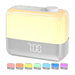 Sunrise Digital Alarm Clock for Bedroom, Wake-up Light, RGB Ambient Night Light, 7 Volume, Rechargeable Battery, Dual Loud Alarms for Heavy Sleepers. Available at Crazy Sales for $34.95