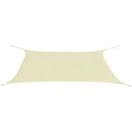 Detailed information about the product Sunshade Sail Oxford Fabric Rectangular 4x6 m Cream