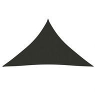 Detailed information about the product Sunshade Sail Oxford Fabric Triangular 2.5x2.5x3.5m Anthracite.