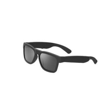 Sunshine Bluetooth Sunglasses Voice Control And Open Ear Style Smart Glasses Listen To Music And Calls With Volume Up And Down Bluetooth 5.0 Audio Glasses And IP44 Waterproof (Black)