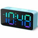 Super Loud Alarm Clock for Heavy Sleepers,Digital Clock with 7 Color NightLight,Adjustable Volume,Dimmer,Small Clocks for Bedrooms (Blue+RGB). Available at Crazy Sales for $24.99