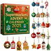 Supermarket shopping Grocery Glass Advent Calendar 24DAYS Christmas TREE Collectable Advent Calendar Blind Box 2D Flat Acrylic Countdown Christmas Gift. Available at Crazy Sales for $29.99