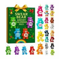 Detailed information about the product Swear Bear Advent Calendar 2025,Funny Christmas Countdown Calendar With 24 Sassy Bears,Hilarious Holiday Decor & Gag Gift For Friends,Office