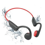 Detailed information about the product Swimming Headphones Waterproof Underwater Bone Conduction Headphones for Swimming Bluetooth Open Ear Bone Conducting with 32GB MP3 for Sport Running(Red)