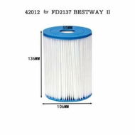 Detailed information about the product Swimming Pool Filter Pump Replacement Cartridge Type II 42012 for Bestway FD2137 (2 pack)