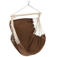 Detailed information about the product Swing Chair/Hammock Brown Large Fabric.