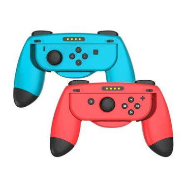 Switch Grip Kit JoyCon Hand Grips Controllers For Nintendo Switch Joy Cons Red And Bule