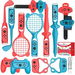 Switch Sports Games Accessories Bundle For Switch 2 Sports,18 in 1 Family Party Pack Game Accessories Set Kit For Switch 2 Console Games. Available at Crazy Sales for $39.99