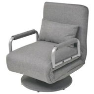 Detailed information about the product Swivel Chair and Sofa Bed Light Grey 60x75x80 cm